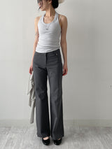 Striped Halterneck Sleeveless