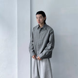 Grey Loop Texture Shirt
