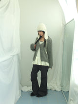 a flared winter dress