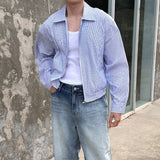 LMN Bale Stripe Shirt Jacket (2 colors)