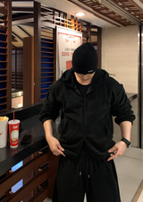 [Set-up]ファインド フリース スウェット ジップアップ パンツ