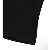 ROZIT HEART CROSS HOTFIX ONE SHOULDER HALF T