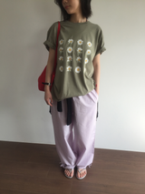 YWD フラワーTシャツ (3color)