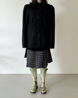 Big Button Half Coat