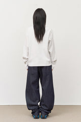 Rib Cropped Longsleeve