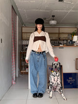 FORMAL PINTUCK JEANS