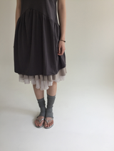 Stella Slit Midi Dress (3color) 