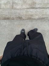 [MADE] Kaen Nylon Layered Skirt Banding Pants