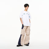ドットプリント半袖Tシャツ
