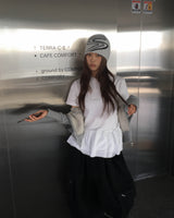 Half frill T