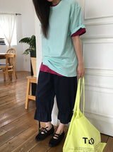 26SS★ [BAONHAUS] Loenin Cotton Strap Bermuda Pants