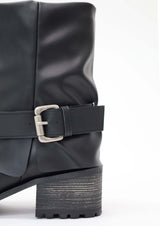 Simple Cover Mid Boots