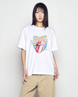 26FW ローリング ストーンズジグザグスターショートスリーブ Tシャツ