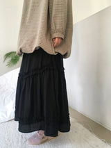 フリルティアードスカート