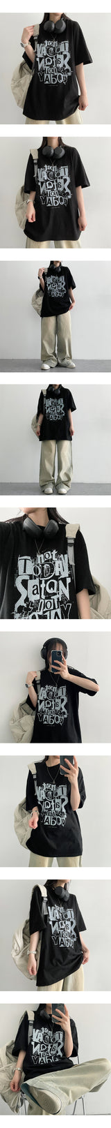 Usel vintage short-sleeved T-shirt
