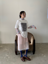 ロマンティックシルキーレーススカート