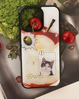 Apple Cat Epoxy Phonecase