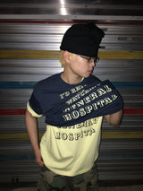 Daily Lettering Semi-Cropped Short Sleeve T-Shirt (4c)