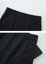 [SHOPPERMADE] Classic Mood Low-rise Maxi Skirt (2color)