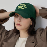 TMV レタリングボールキャップ / Twill Green