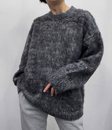 OWNクローバーブラッシュニット/OWN Clover Brush Knitwear (4 colors)