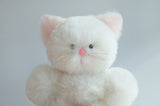 cotton candy cat keyring