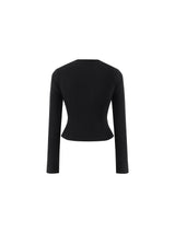 フックスクエアトップス(black)