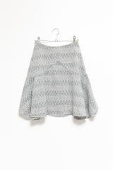 knit wool flare skirt(3colors)