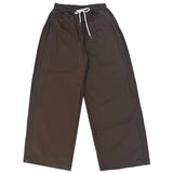 Loosen Path Hem Snap Training Curved Balloon Fit Long Pants (5 colors)