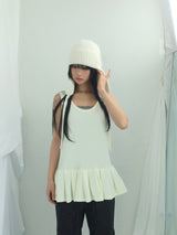 a flared winter dress