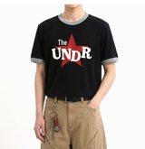 エッセンシャルスタンダード半袖リンガーTシャツ アンダースターブラック