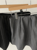 Stripe Skirt Pants