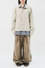 Oxford Parachute Wide Pants (3color)