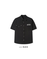 BELLINGS PATCH NYLON HALF SHIRT