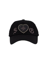 LEO APPLIQUE BALL CAP /  BLACK
