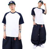 ベーシックラグランショートスリーブTシャツ