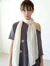 Aoi Scarf (Ivory)