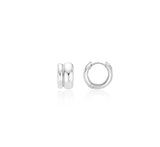 26SS★ Champagne Full Moon Silver (W) Duo Earrings S