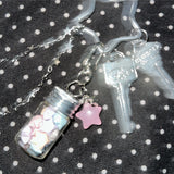 【MADE】 Paper Star Candy Keyring-1pcs
