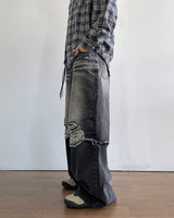 Alt Layered Denim Pants