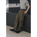 High ribbed henry neck half sleeves(Gray)
