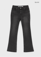 [B-DENIM] LOW SLIM BOOTS-CUT 037