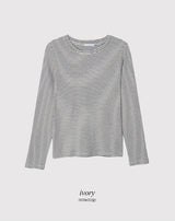 ディアノボーダーロングスリーブTシャツ (4color)
