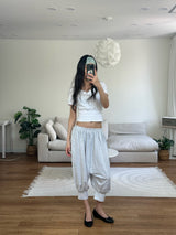 soft v crop tee