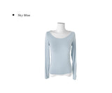 ラヴィ ベーシック ラウンドネック ロングスリーブ Tシャツ