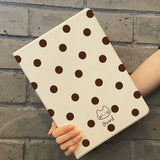 キュート ペット ポルカドット タブレット ポーチ ＆ iPad ケース