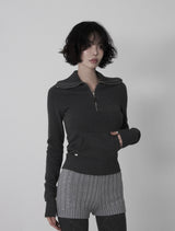 Cable Micro Knit Shorts