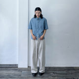 Relaxed Check Short Sleeve Shirt