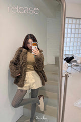 ラムウールショートバンディングパンツ