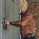 Tankers leather jacket / Brown